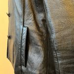 wilson's leather Wilsons Maxima - Genuine Black Leather Vintage 90’s Blazer - Size Medium Photo 8