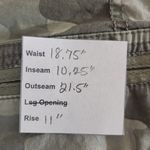  Green Camouflage Bermuda Shorts Size 16 Chico's Camo Shorts Photo 1