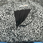 Hunter Bell Casper Black & White Button Closure Blazer Jacket Size 8 Medium M Photo 8