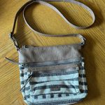 Relic  Leather/Fabric Crossbody Purse Photo 0
