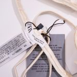 ZARA NEW  Lingerie Silk Satin Ruffle Flirty Triangle Bralette Intimates Bra S Photo 3