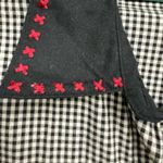 Lemon Grass Studio Vintage Christmas Women’s Button Down Shirt size Medium Santa Reindeer Photo 4