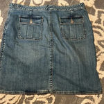 Lands' End  Jean skirt. Pockets. Excellent condition. Size 16. Photo 2