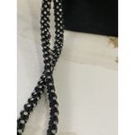 Vtg Judith Leiber Black Satin Bag Rhinestone Evening Purse Bonwit Teller‎ Dressy Photo 2