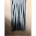 Frye  Women's Blue Ribbed Button Front Midi Dress Plus Size XXL Photo 1