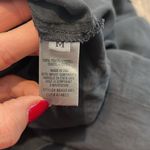 Bella Dahl Soraida smocked frayed black dress size medium. Photo 8