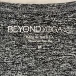 Beyond Yoga  Lift Your Spirits Racerback Sports Bra Spacedye Gray Women’s M Photo 2