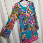 Lilly Pulitzer Fairfield Blue Summer Haze Engineered Tunic Dress Sz.S Photo 7