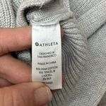 Athleta  Rest Day Hoodie Sweater, Dove Grey Heather SIZE small Photo 4