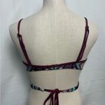 Red Carter  Swim bikini top Tribal Print underwire Small NWOT Photo 3