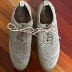 Eurosoft Virida Oxford Shoes Tan Comfort Preppy Outdoor Perforated Size 11M Photo 0