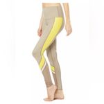 Alo Yoga ALO • High Waist “Elevate” Leggings Gravel Beige/Yellow Yoga Size Small Photo 1