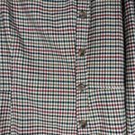 Gal Meets Glam Sz 10 Brooke Dress Plaid A-line Square Long Sleeves Pockets Prep Photo 14