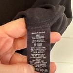 Theory Women’s Small Black Shirred Crepe Dress Photo 2