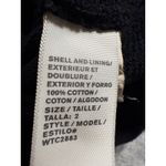 James Perse  Standard Black Cotton‎ Knit Shawl Collar BlazerJacket Womens Medium Photo 5