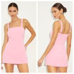 Lulus  Chayan Pink Sleeveless Skort Romper Photo 1