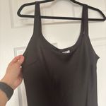 Glamorous NWT  Black Satin Bias- Cut Asymmetric Dress Size Medium Photo 4