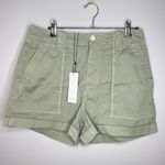 Rebecca Taylor NWT LA VIE Stretch Herringbone Utility Shorts Size 28 Photo 1