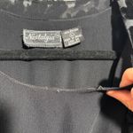 VTG Nostalgia‎ Black Maxi Dress Velvet Floral Jacket 90s Whimsigoth Fairy Grunge Size L Photo 2