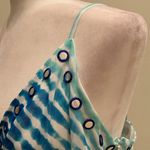 Boston Proper  Watercolor Chiffon Slip Dress Photo 4