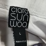 CLARA SUNWOO White Boot Cut Flare Pants new Size L Photo 4