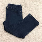 Levi's Levi’s Demi Curve Classic Fit Embroidered Pockets Cropped Capri Jeans 8 Photo 0
