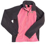 The North Face  Fleece Jacket Pink Gray Full Zip Size Small Photo 0