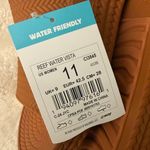 REEF NWT! Water Vista Sandals Adobe Tan Size 11, Water Friendly Platform Slides Photo 2