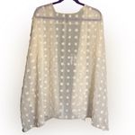 Torrid Cream Sheer Women's Poncho Photo 2