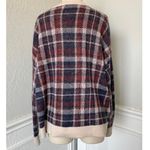 Banana Republic Plaid V Neck Sweater Photo 2