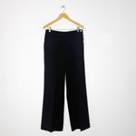 Talbots Greenwich Wide Leg Pants Size 8 Black Photo 2