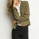Brandy Melville  Green Eddie Jacket Photo 2