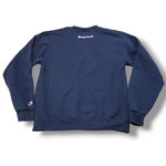 Champion Burgerlords Bestaurant Sweatshirt Size Medium Authentic Sweater Blue Unisex Photo 2