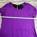 Mossimo Women's Blouse Top Shirt Dolman Batwing Purple Black Sheer S SM Small Photo 9