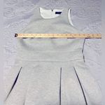 Ivanka Trump Gray Pleated Midi Dress Halter Neckline Photo 3