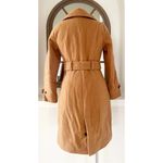 Norwegian Wool Notch Collar Double Breasted Coat, Camel Size XL New w/Tag $1,795 Tan Photo 9