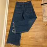 ZARA Women's Denim High Waisted Ankle Size 12 Medium Wash EUC Photo 1