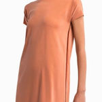 NWT Kada Infinity Tee Mini T Shirt Dress Orange Size L Photo 0