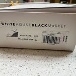 White House | Black Market Wedges Espadrille Ankle Strap Heels Yellow Size 8.5 Photo 2