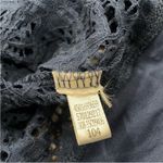 Chico's  Blue Crochet Shirt 0 XS Photo 5