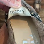 AGL Attilio Giusti Leombruni Metallic Suede Loafers Gray Size 6.5 Photo 4