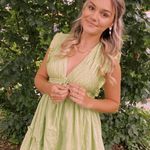 Green Boutique Dress Photo 6