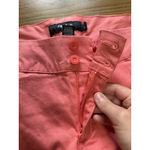 Torrid  Women Peach Pink Rolled Hem‎ Bermuda Shorts Size 20 Beach Preppy Vacation Photo 6