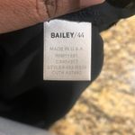 Bailey 44 Black Floral Midi Dress Spaghetti Straps Made In USA Size 0 Photo 4