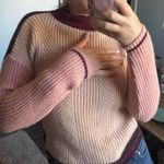 Top Shop Colorblock Angora Sweater Photo 6