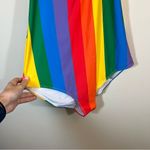 Tipsy Elves ✨  Rainbow One Piece Swim Suit Halter Women’s Medium Photo 4