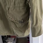 Gorgeous army jacket with patches and grommets and detail galore! Lots Pockets Size XL Photo 4