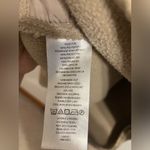 Lou & grey Sherpa Pullover Button Up Tan pockets fuzzy Relaxed Fit Sz Small Photo 7