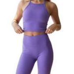 All In Motion Purple Workout Set  Photo 0