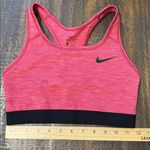 Nike Maroon and Black Sports Bra Size Med Photo 4